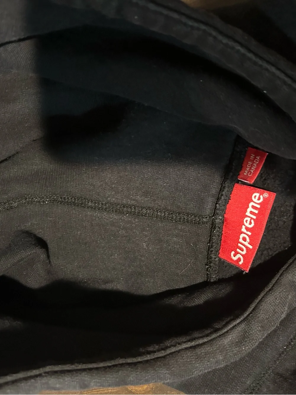 Black Supreme Hoodie